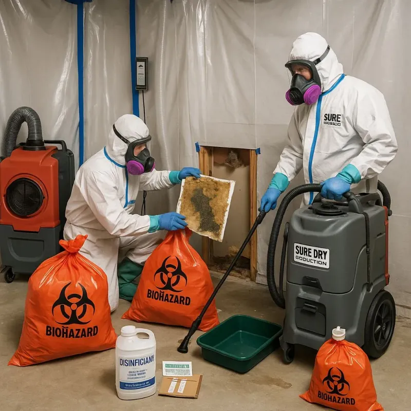 Contaminated Water Handling Protocols process in Underwood-Petersville, AL
